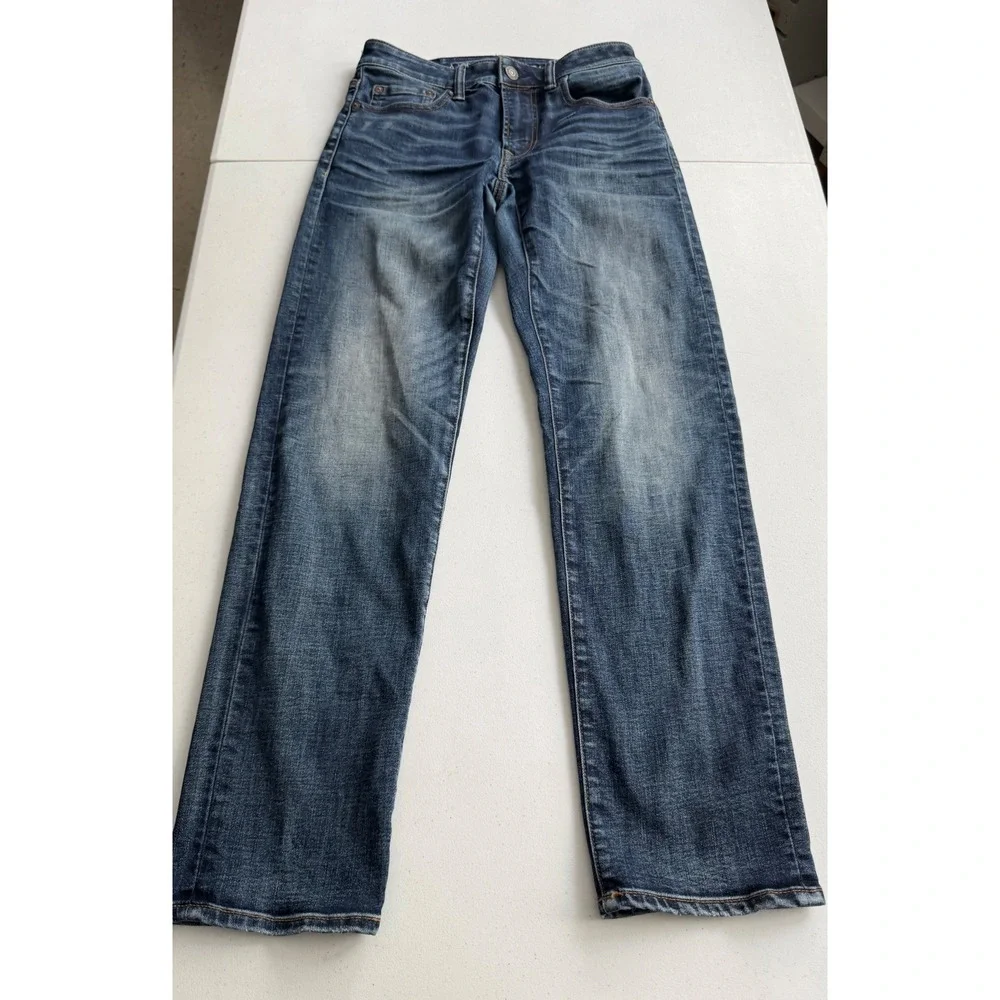 American Eagle Ne(x)t Level Airflex Slim Jeans Mens 28x32 Blue Denim Medium Wash